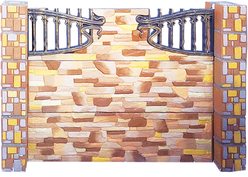 Декоративный забор ST37/2