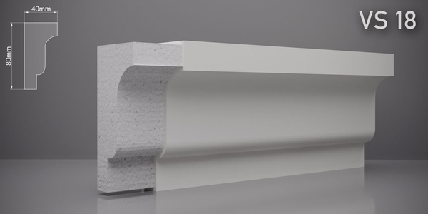 Ancadrament VS18 80x40mm