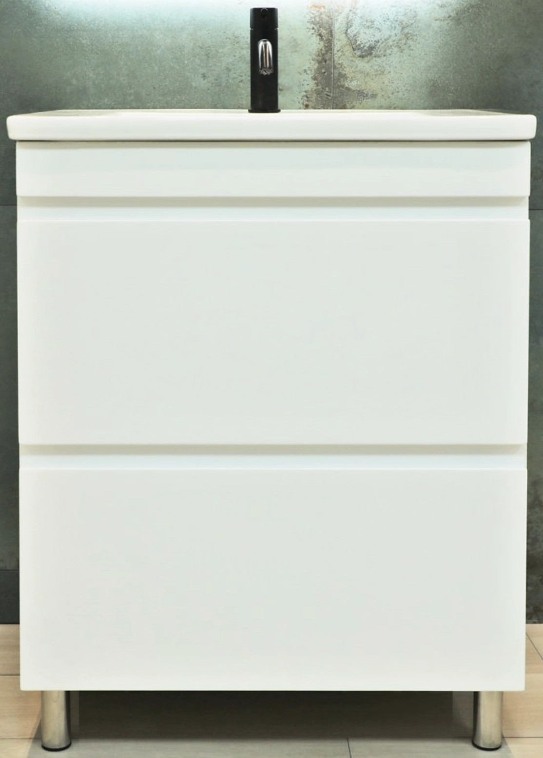 Шкаф под умывальник Bayro Studio 119541 + Moershu Allegro 600 100432 