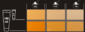 Pigment Concentrat Oskar portocaliu luminos 4
