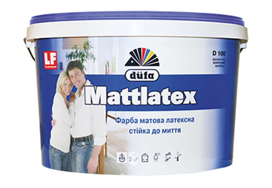 Vopsea Mattlatex 7kg Dufa