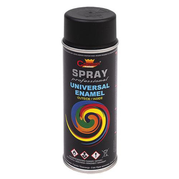 Vopsea spray Champion Grund 400ml negru 9011