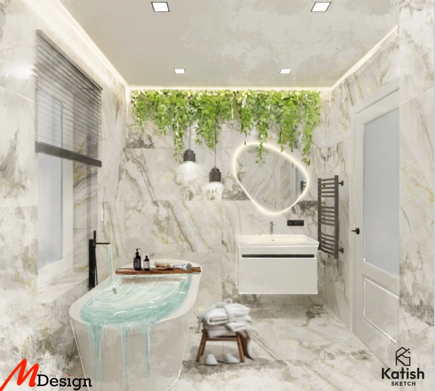 Шкаф подвесной под умывальник Morning Nest  2070