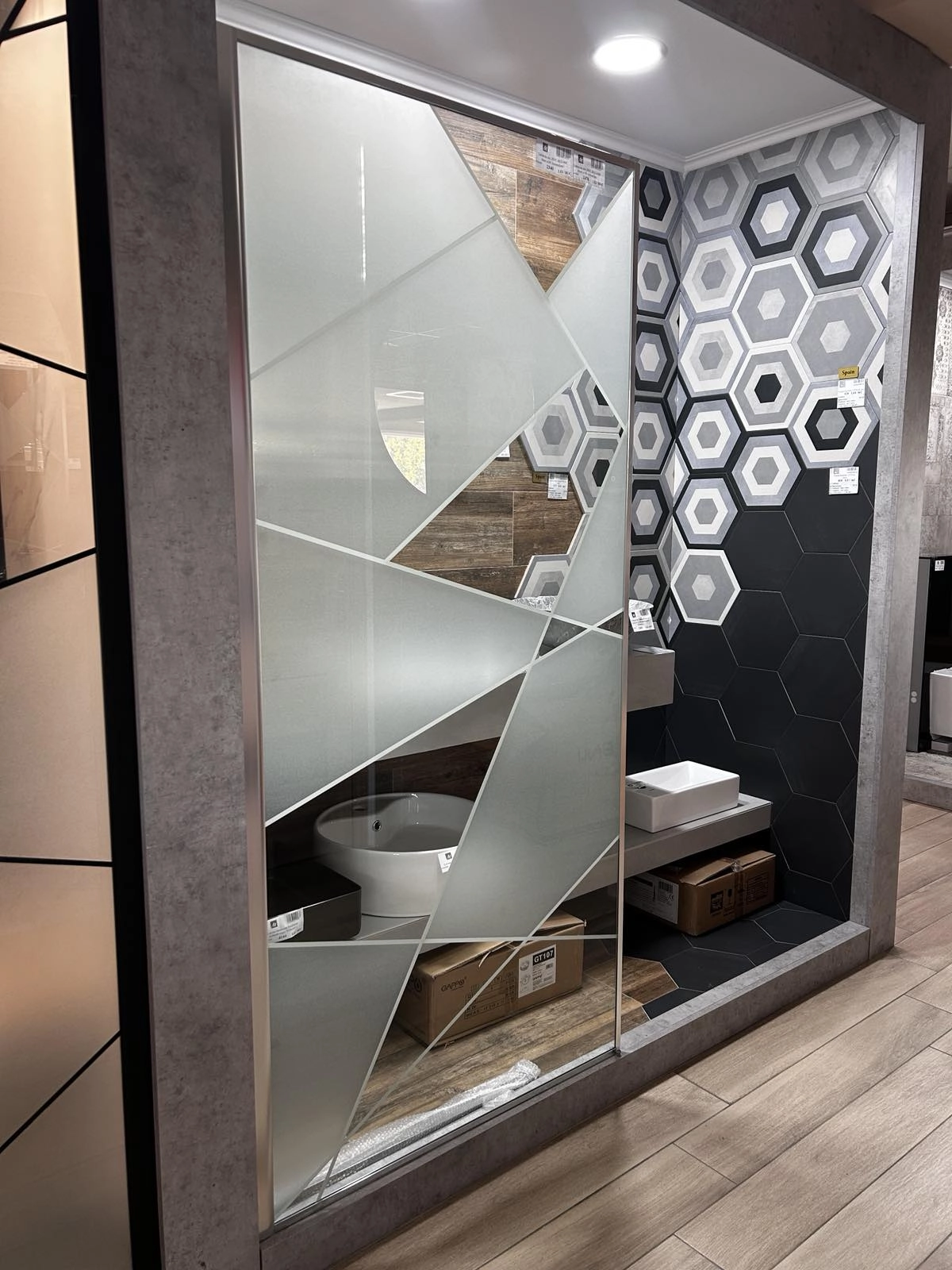 Душевая кабина ДП/С 3032-90C 8мм x190 Abstraction