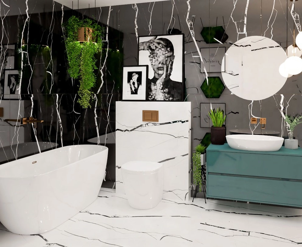 Плитка Asia Pacific Ceramic Spider 60x120 Todoceram Black