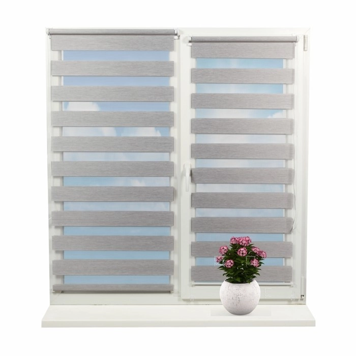 Jaluzele Zi-Noapte BH-3003 Gri-Nat  0.7x1.70m