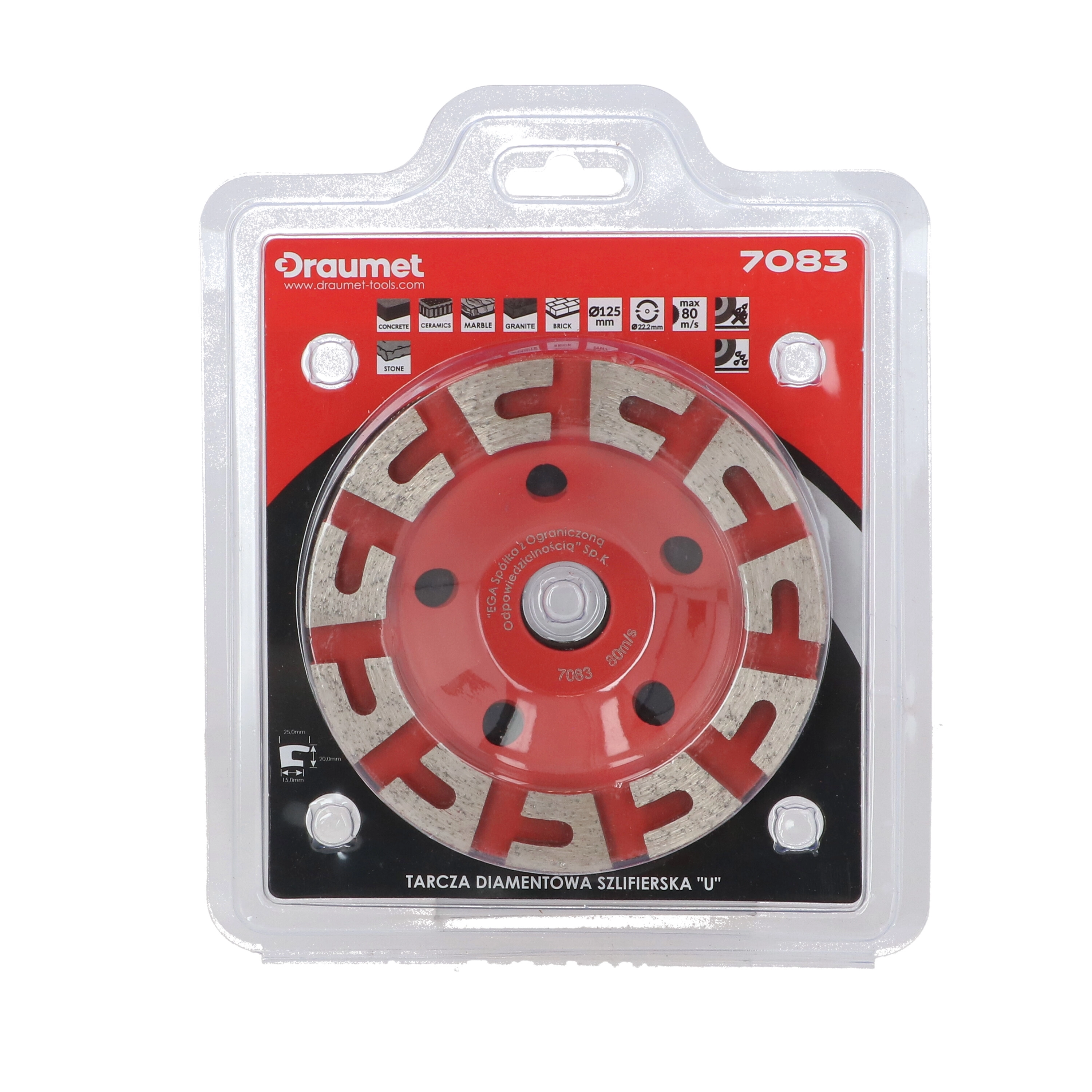 Шлифовальный диск Ega 7083