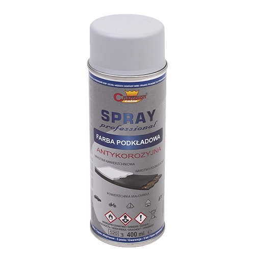 Краска спрей Champion Grund 400мл серый 7040