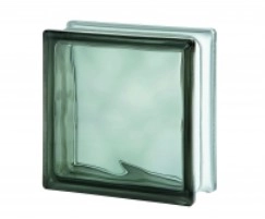 Стеклянный блок Grey 1919/8 Wave Ve 004541 