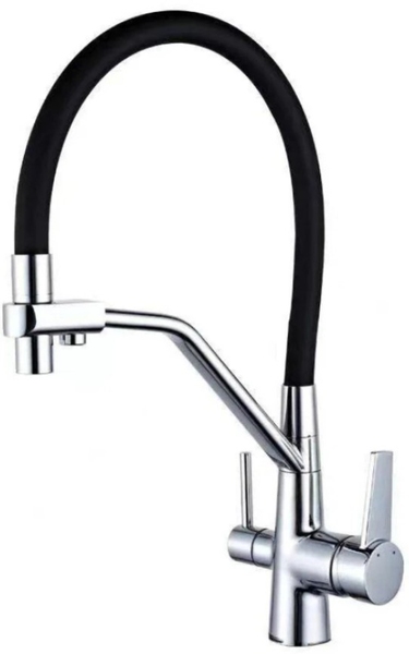 Baterie de bucătărie Lave 4051 K Black/Chrome