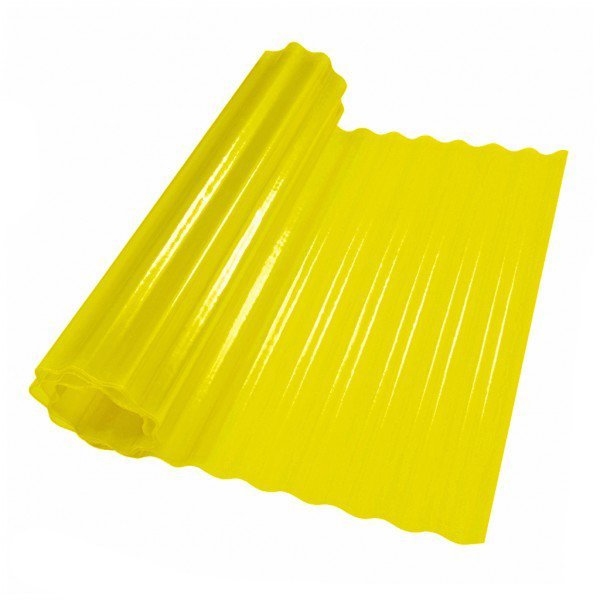 Rulou ondulat galben 1.5*20