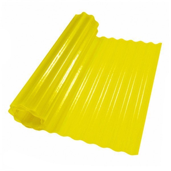 Rulou ondulat galben 1.5x20