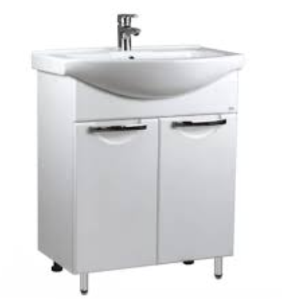 Mobilier de baie Basic Agat white 11327 