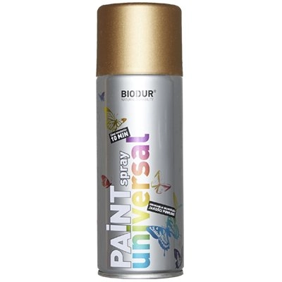 Спрей краска Biodur 400ml золото затемнённое 1036