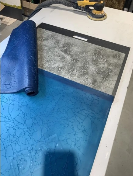 Трафарет Blue Marble