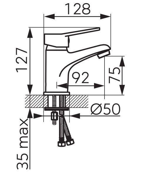 Смеситель Ferro ISSO BIS2 79792
