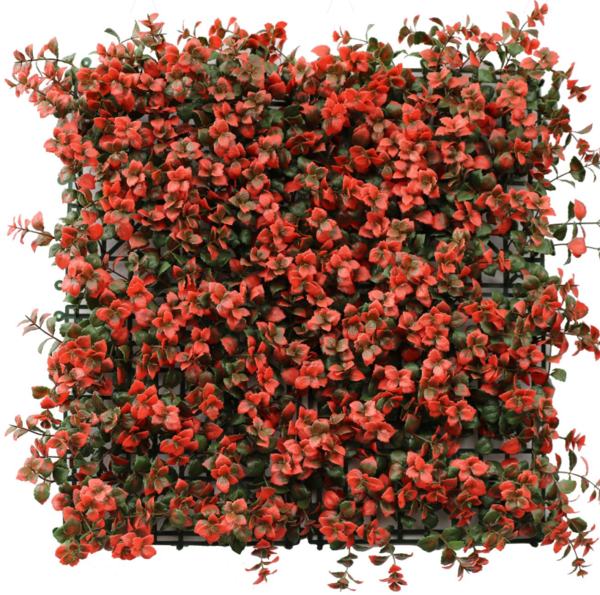 Acoperire decorativă Red  Greenery 50x50 cm 17676 