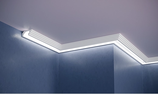 Потолочный плинтус XPS LD-01.3 110*45*2000 