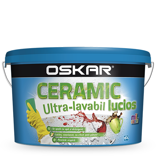 Vopsea Oskar Ceramic Ultralavabil  8.5l 