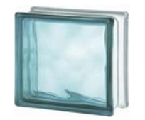 Bloc din sticlă Turquoise 1919/8 Wave Ve 004548