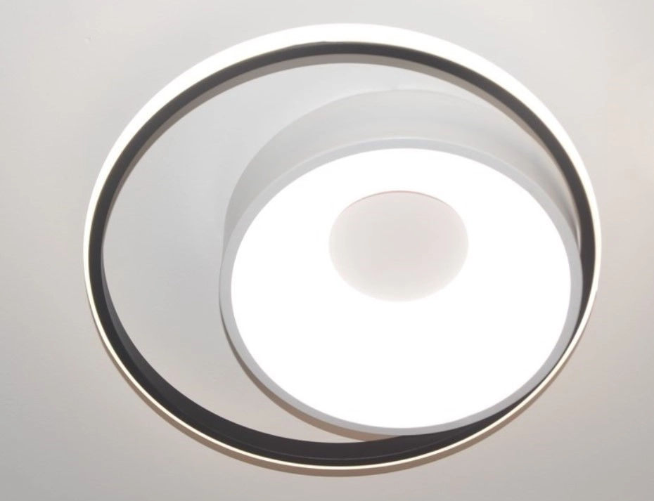 Люстра JG-MK6730-42Y WH+BK 80W DIM+RC D420 белый