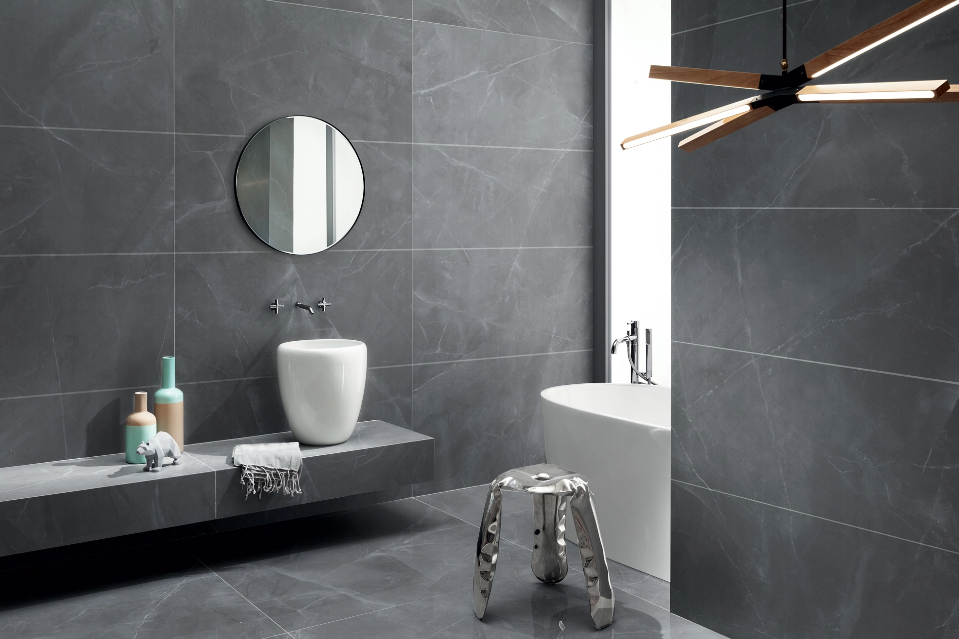 Плитка Anka Pulpis 60x120 Grey 071