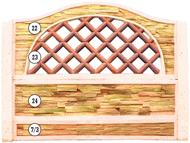 Декоративный забор ST22