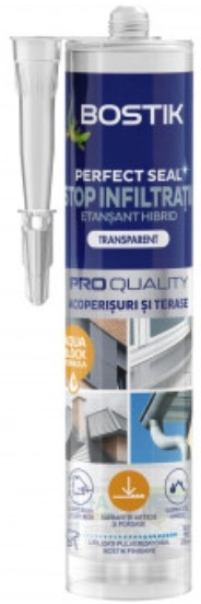 Силикон Bostik Hybrid Perfect Seal 290мл Прозрачный