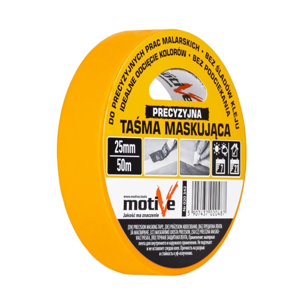 Bandă de mascare Motive Precizie 25mm x 50m 020 342