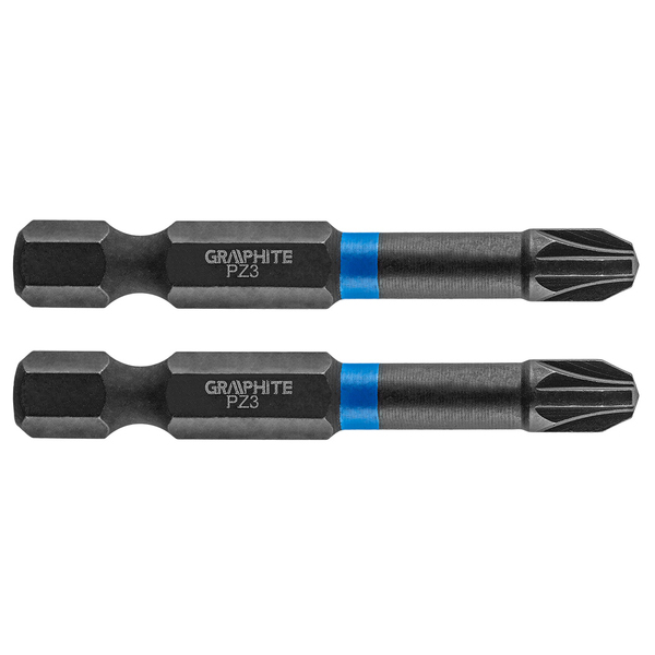Biți de impact pentru șurubelnițe S2 PZ3X50mm 56H52 52513