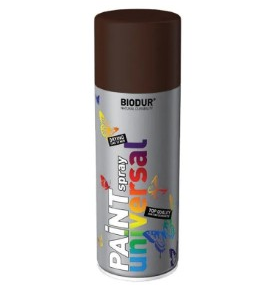 Спрей краска Biodur 400ml коричневая 8011