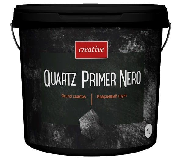 Grund cuarțos Quarzprimer Nero 1L