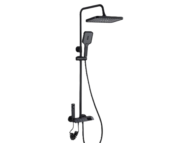 Sistemă de duș Miscellaneous Black Orfei 8002