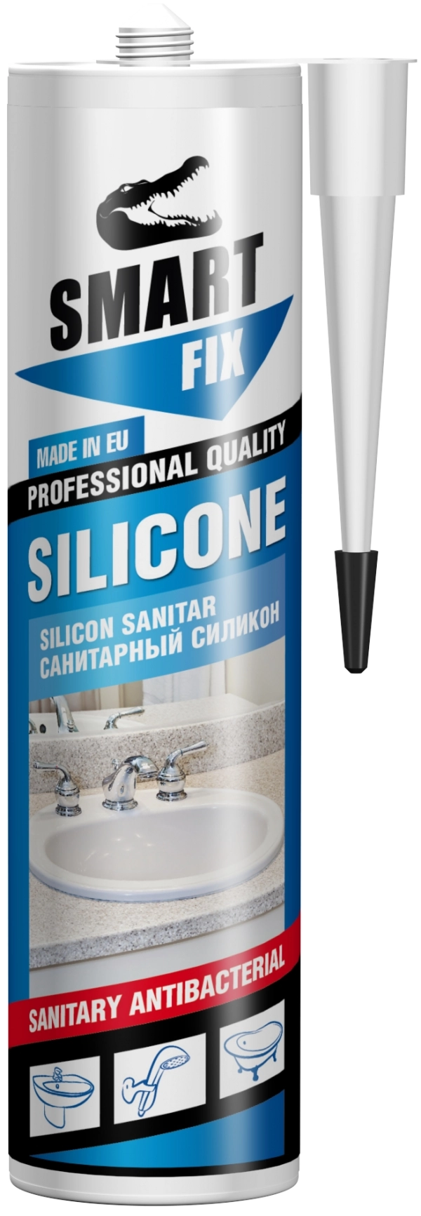 Silicon Sanitar Smart Fix 230ml transparent