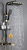 Душевая система Miscellaneous Black with Gold 8003