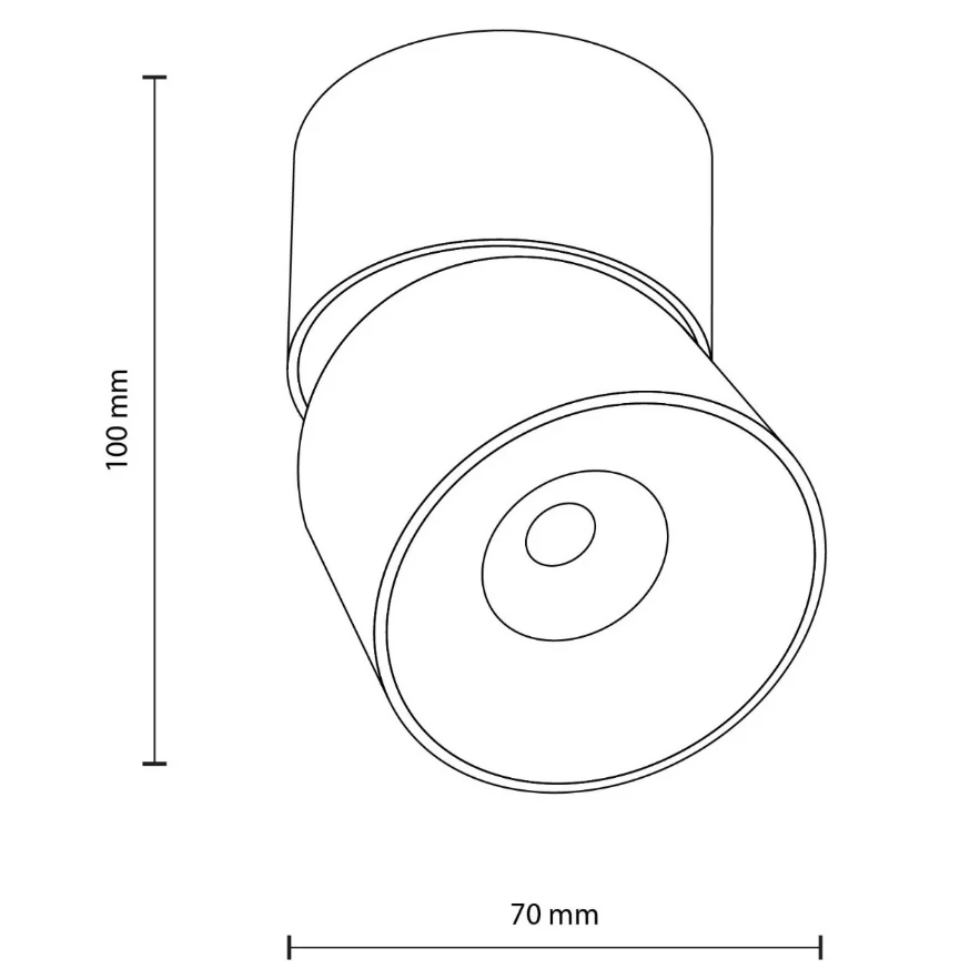 Spot Tk Lighting spark white 18168 