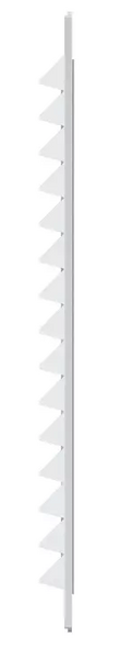 Решётка вентиляционная Mistral 13x13 White 1313C