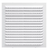 Решётка вентиляционная Mistral 13x13 White 1313C