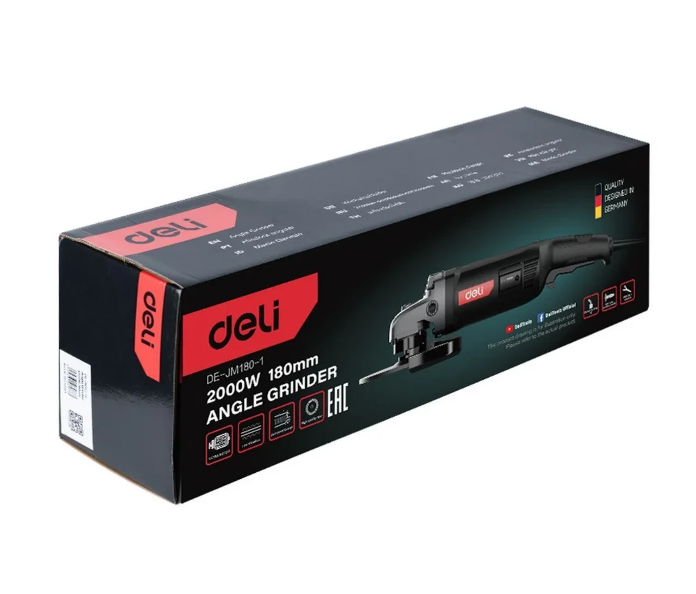 Болгарка Deli DE-JM180-1E 2000W 180мм