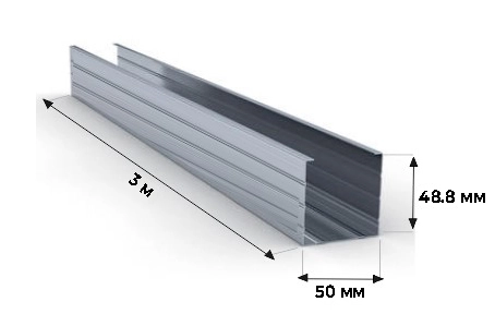 Profil CW 50 50 x 48.8x48 3m 720103