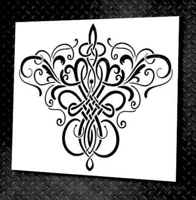 Трафарет Damascus 9 