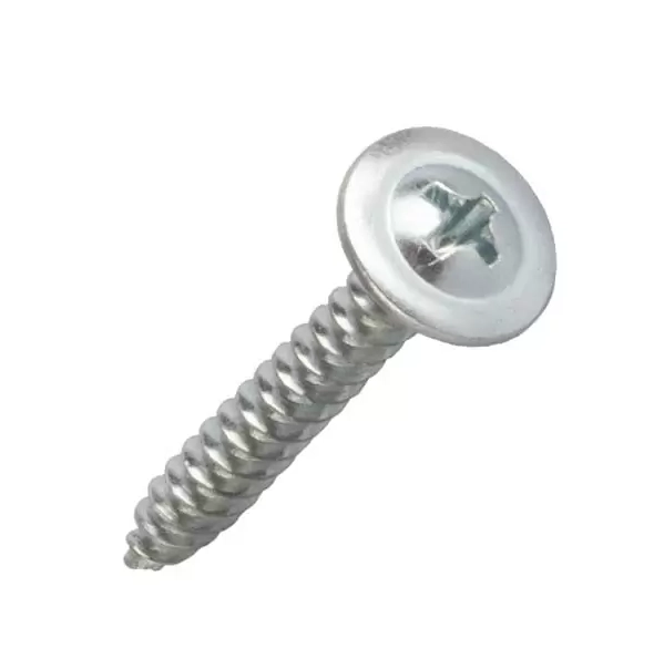 Şurub cu cap plat şi şaibă, pentru metal 0.9mm 4.2x13 200 buc. 012101