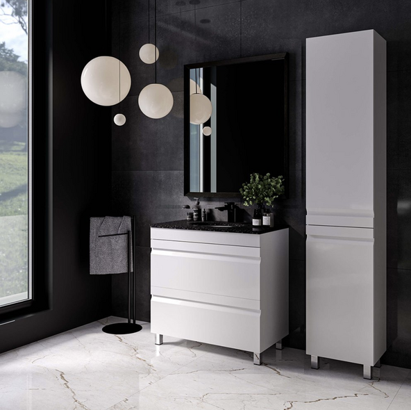 Mobilier pentru baie Viscon 75 New white  1512138 