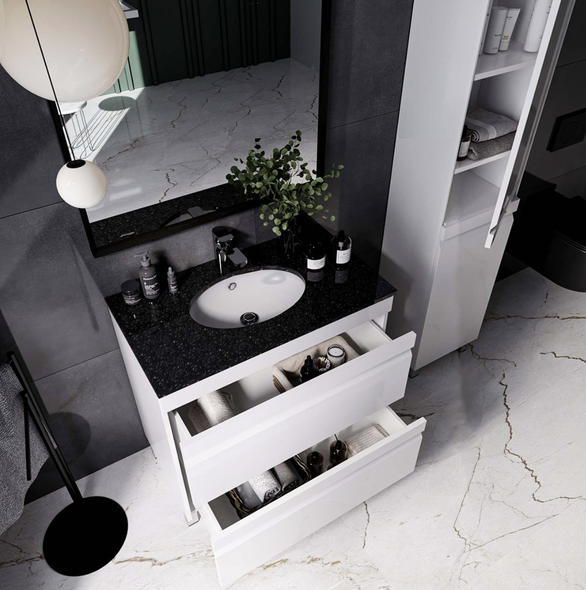 Mobilier pentru baie Viscon 75 New white  1512138 