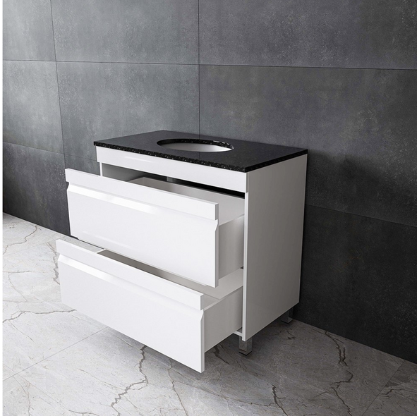 Mobilier pentru baie Viscon 75 New white  1512138 