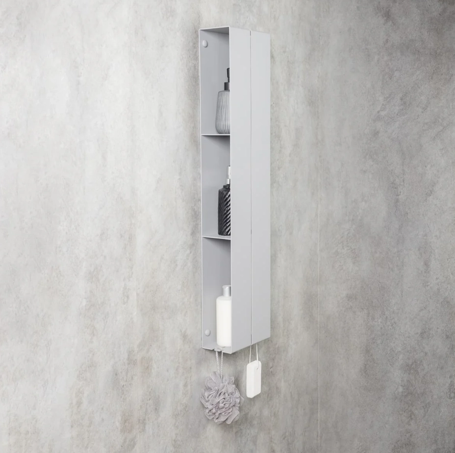 Полка для ванной Daske Sensay SY/SH-1581G серый