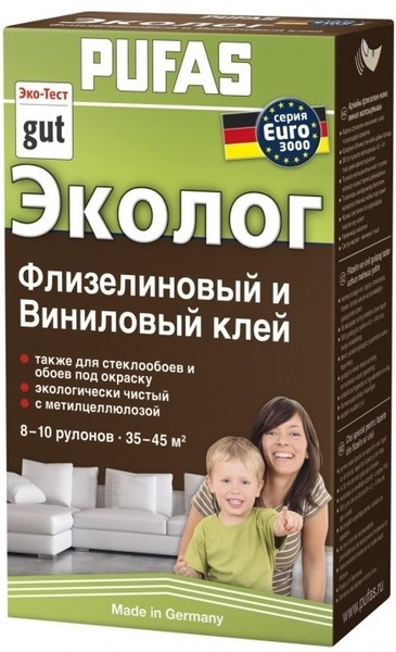 Clei pentru tapete Flizelin Vinyl Ekolog 