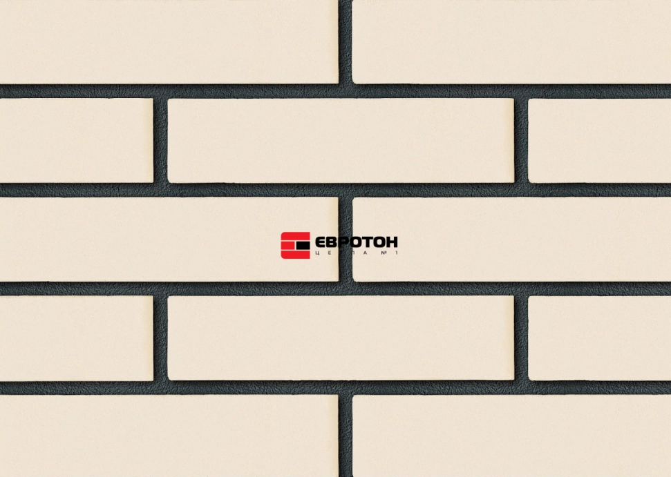 Кирпич Тоскана  TM Евротон белый