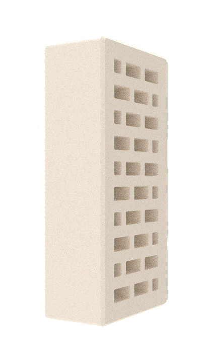 Кирпич Тоскана  TM Евротон белый