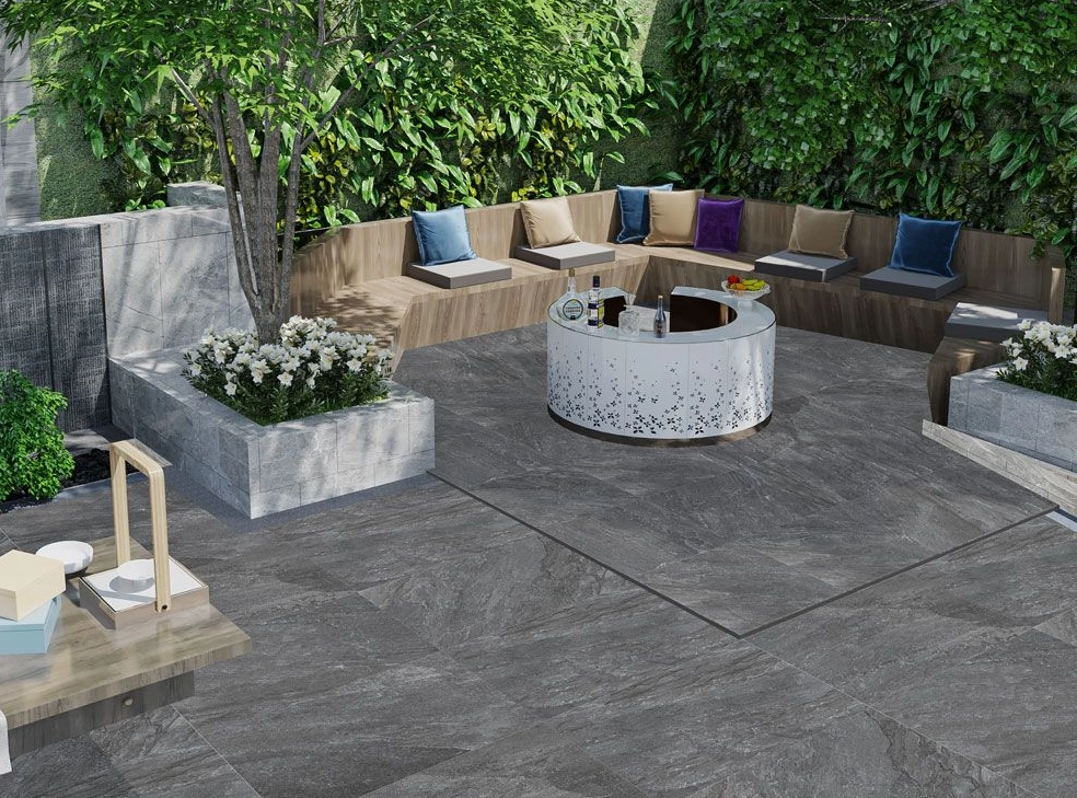 Gresie Qua Rasa 60x120x2 nero